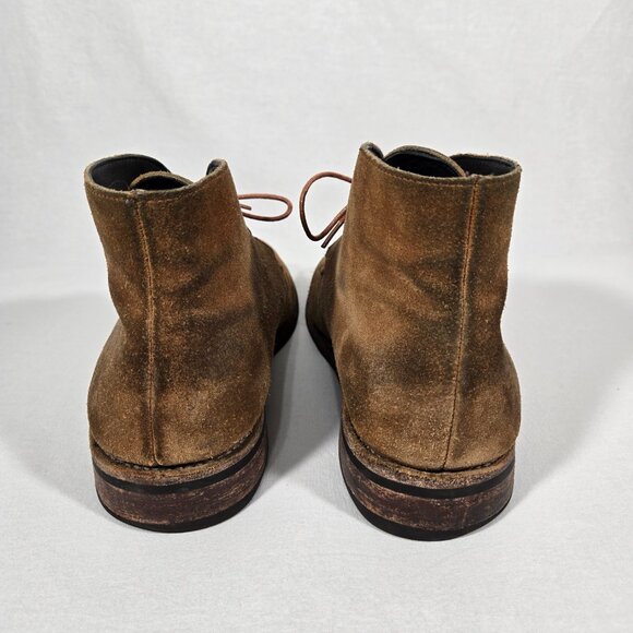 THURSDAY BOOT CO. The Scout Chukka Cognac Suede Thrusted Boots Men's Size 10.5. - Picture 6 of 17